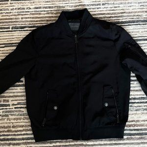Black Calvin Klein Bomber Jacket